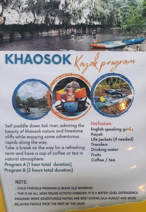 Khao Sok Silver Cliff Resort Khao Sok National Park Exterior photo